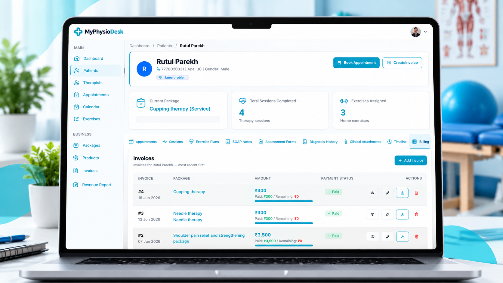 Billing & Payment Tracking